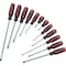 Sunex Screwdriver Set, Combination, 12 pcs. 1112SS - alternate 1