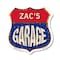 Signmission Zac's Garage, 12 Inch X 12 Inch, Aluminum Metal Sign SHI-A-12-383-ZAC - alternate 1
