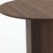 Homeroots 52" Brown Wood Pedestal Base Round Top Dining Table 720955 - alternate 6