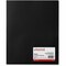 Universal Two-Pocket Plastic Folders, 11 x 8 1/2, Black, 10PK UNV20540 - alternate 1