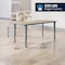 Flash Furniture 7 PC Plastic Activity Table and 6 Chairs Set, 10.5 inSeat Height-Dusty Blue YU-YCY-060-0036-RECT-TBL-DSTYBL-GG - alternate 9