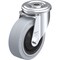 Blickle Kingpin Swivel Cstr, Solid Rbr, 4", 330 lb. LER-POEV 100KA-SG - alternate 1