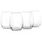 Martha Stewart Everyday 4 Piece 19oz Stemless Wine Glass Set 136436.04 - alternate 1
