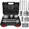 Monopro Concrete Hole Saw Kit with 3 Drill Bits and SDS Plus & Max Shank, 10 pc HS-C10 - alternate 1