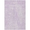 Homeroots 10' X 14' Purple And Ivory Geometric Washable Indoor Outdoor Area Rug 577588 - alternate 8