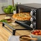 Oster 5-in-1 Function 4 Slice Countertop Convection Oven in Matte Black 2132650 - alternate 4