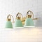 Jonathan Y Phineas 25.5" 3-Light Adjustable Farmhouse Bohemian Iron LED Vanity Light, Mint Green/Brass Gold JYL1116D - alternate 12