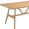 Homeroots 63" Natural Solid Wood Dining Table 623355 - alternate 8