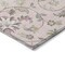 Homeroots 9' X 12' Pink Green And Gray Floral Washable Indoor Outdoor Area Rug 597840 - alternate 9