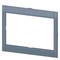 Siemens cover frame for door cutout 137.6 x 92.8 mm WxH accessory for: for motor 3VA9387-0SB30 - alternate 1