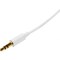 Startech.Com 1m White Slim 3.5mm Stereo Audio Cable - Male to Male MU1MMMSWH - alternate 2