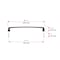 Richelieu Charlemagne Collection 7 9/16 in (192 mm) Center-to-Center Brushed Oil-Rubbed Bronze Transitional Cabinet Pull BP810192BORB - alternate 11