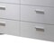 Homeroots 63" White Six Drawer Double Dresser 490463 - alternate 3