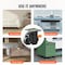 Vevor Leveling Casters Adjustable Nylon Plate Mounted Caster 1100 lbs Set of 4, 4PK GD-60FD - alternate 8
