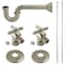 Kingston Brass Plumbing Supply Kit Combo, Brushed Nickel KPK308 - alternate 1