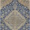 Homeroots 5' X 8' Navy Blue Beige And Brown Oriental Washable Indoor Outdoor Area Rug 605254 - alternate 8