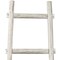 Homeroots 59" X 18" X 2" White Decorative Ladder Shelve 379916 - alternate 7