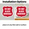 Signmission Driveway Shield Sign Do Not Block Drivew, 4 inch X 4 inch, Vinyl Decal, 5PK SHI-D-5PACK-4-378 - alternate 6