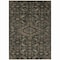 Homeroots 9' X 12' Charcoal Medallion Washable Indoor Outdoor Area Rug 607396 - alternate 9