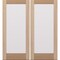 Doornmore G101, 74.5" x 82" ( 2x36" Door) Left Hand, Mahogany Full Lite Exterior Door G101-SW-3680_2_LI - alternate 1