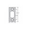 Kwikset Deadbolt Strike, Satin Nickel Blackened 85072-15A - alternate 2