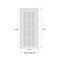 Vdomdoors Closet Bypass Interior Door, Light Brown SETE6933ID-WS-2496 - alternate 6