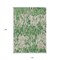 Homeroots 10' X 14' Green And Gray Striped Washable Indoor Outdoor Area Rug 596673 - alternate 9