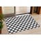 Homeroots 3' X 5' Black And Ivory Polka Dot Washable Indoor Outdoor Area Rug 595205 - alternate 1