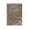 Homeroots 9' X 12' Copper Gold And Brown Abstract Washable Indoor Outdoor Area Rug 596816 - alternate 8
