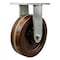 Service Caster 10 Inch Extra Heavy Duty High Temp Phenolic Wheel Rigid Top Plate Caster SCC SCC-KP92R1030-PHRHT - alternate 1