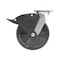 Vestil Glass Filled Nylon Swivel With Total Brake Caster 8 In. Diameter x 2 In. Width 1250 lb Black CST-VE-8X2GFN-SWTB - alternate 8