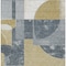 Homeroots 8' X 10' Gray And Gold Geometric Washable Indoor Outdoor Area Rug 617917 - alternate 9