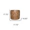 Homeroots Set of Three Brown Woven Wood Baskets, 3PK 636194 - alternate 6