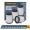 Powertec 49-90-1950 Wet Dry Vacuum Filter for Milwaukee M12 0850-20 Compact Vacuum, 4PK 75136-P2 - alternate 1