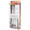 Omaha Barbecue Tool Set with Handle and Hanger, 1.9 mm Gauge, Stainless Steel Blade, Stainless Steel SHE94031L-B - alternate 4
