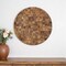Homeroots Into the Abyss II 32" X 32" Brown Geometric Wood Circle Hanging Dimensional Sculpture 608659 - alternate 5