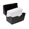 Innovative Storage Designs Black Index Card Holder, 5" x 8" 45003 - alternate 2