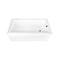 Kingston Brass 66-Inch Acrylic Rectangular 3-Wall Alcove Tub Combo w/ Waste and Overflow Drain, Right Hand Drain CVTAP663222R0 - alternate 1
