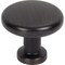 Jeffrey Alexander Weser 1-3/8" Diameter Mushroom Knob 410DBAC - alternate 1