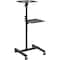Mount-It Adjustable Rolling Computer Desk MI-7943 - alternate 1