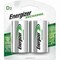 Energizer Recharge Universal Rechargeable D Batteries, For Multipurpose, Battery Rechargeable, D, 2500, 2PK NH50BP2 - alternate 2