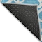 Homeroots 9' X 12' Turquoise And Ivory Damask Washable Indoor Outdoor Area Rug 614471 - alternate 9