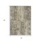 Homeroots 8' X 10' Beige Gold And Khaki Abstract Washable Indoor Outdoor Area Rug 618766 - alternate 7