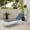 Crosley Weaver Outdoor Chaise Lounge CO6310WH-NV - alternate 10