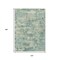 Homeroots 10' X 14' Teal Blue Linen And Pale Aqua Abstract Washable Indoor Outdoor Area Rug 630914 - alternate 6
