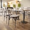 Flash Furniture HERCULES Series Early American Cross Back Chair with Cushion, PK2 2-XU-X-EA-NTC-GG - alternate 1