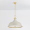 Hudson Valley Lighting Painted No. 1 Pendant in Aged Brass/Off-White by Mark D. Sikes MDS300L-AGB/OW - alternate 7