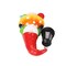 Techko Pip Mushcap Outdoor Solar Gnome Statue with Integrated LED Lantern, 8PK SG-823-8PK - alternate 9