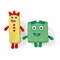 Hand2Mind Numberblocks 3 & 4 Playful Pals Plush 94555 - alternate 1