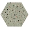 Andova Tiles Kallisto 8-in. x 9-in. Hexagon Terrazzo Matte Porcelain Wall & Floor Tile (9.9 Square Feet Per Box) ANDKALL1238 - alternate 4